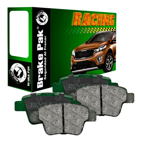 Pastillas De Freno Brakepak Peugeot 207 (traseras)