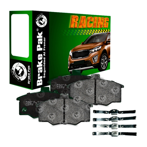 Pastillas De Freno Brakepak Fiat Uno