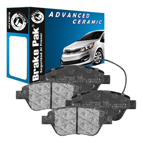 Pastillas De Freno Brakepak Fiat 500