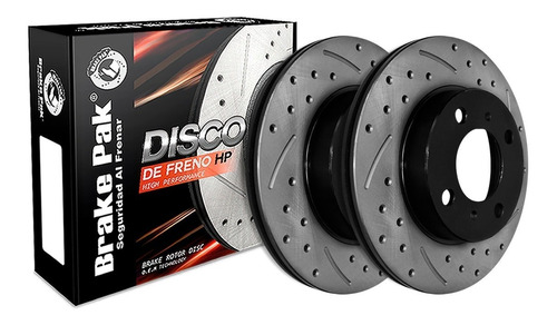 Disco De Freno Brakepak Mitsubishi Colt 1.6