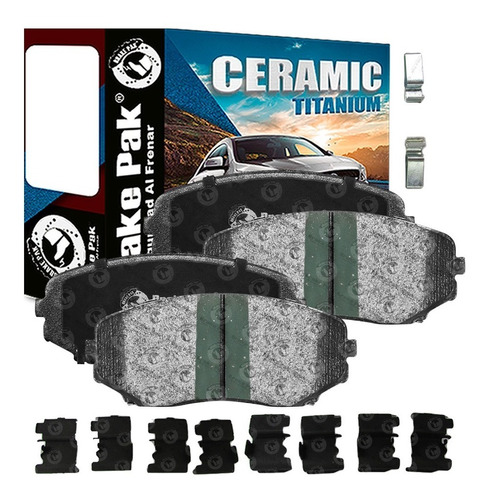 Pastillas De Freno Brakepak Ford Edge