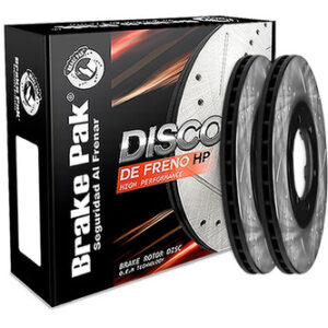 Disco De Freno Brakepak Mazda B2000 Bd2600 8v - 16v