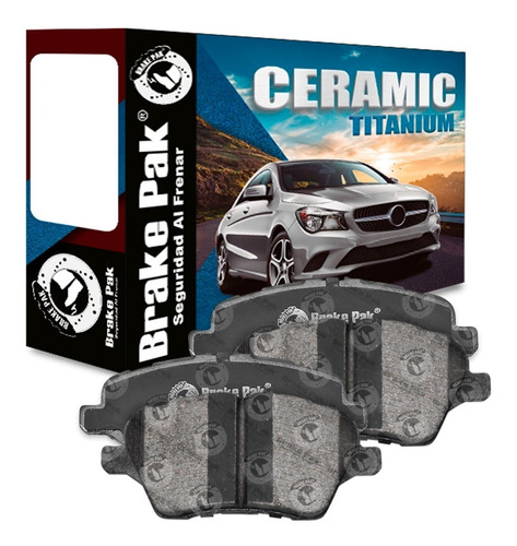 Pastillas De Freno Brakepak Ford Fiesta St 2014.. Del