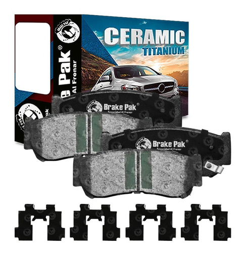 Pastillas De Freno Brakepak Hyundai Santa Fe