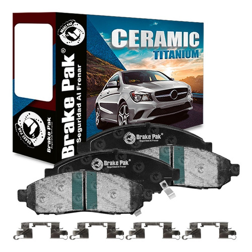 Pastillas De Freno Brakepak Nissan Pathfinder