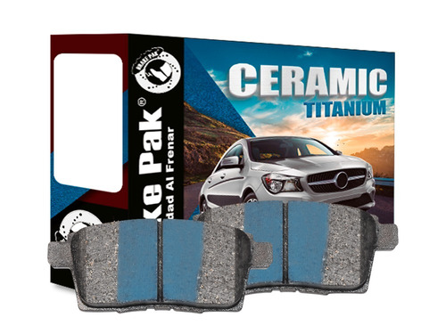 Pastillas De Freno Brakepak Lincon Mkx 2007-2010 - Tras
