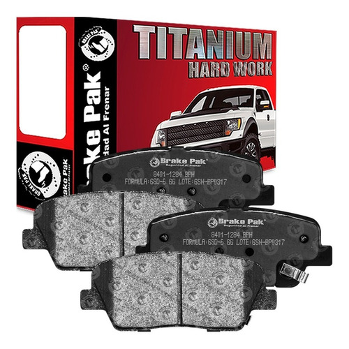 Pastillas De Freno Brakepak Hyundai New Santa Fe