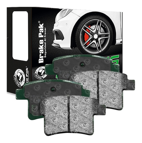 Pastillas De Freno Brakepak Peugeot 408 2.0
