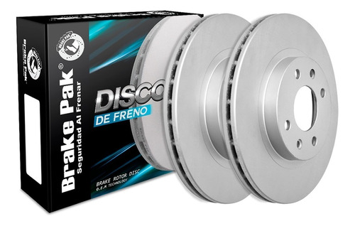 Disco De Freno Brakepak Renault Logan 1.4 - - Precio X Par