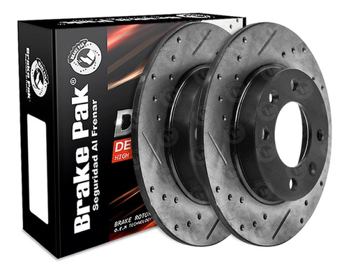 Disco De Freno Brakepak Peugeot 307 1.6-2.0 16v