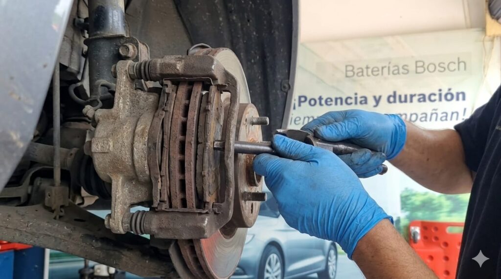 Cambio de pastillas de freno en Cali — servicio profesional Frenos Cali