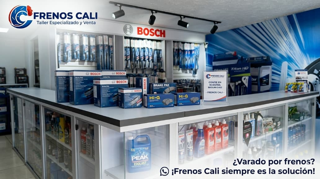 Almacén Frenos Cali — venta de pastillas de frenos y discos de freno en Cali Sur