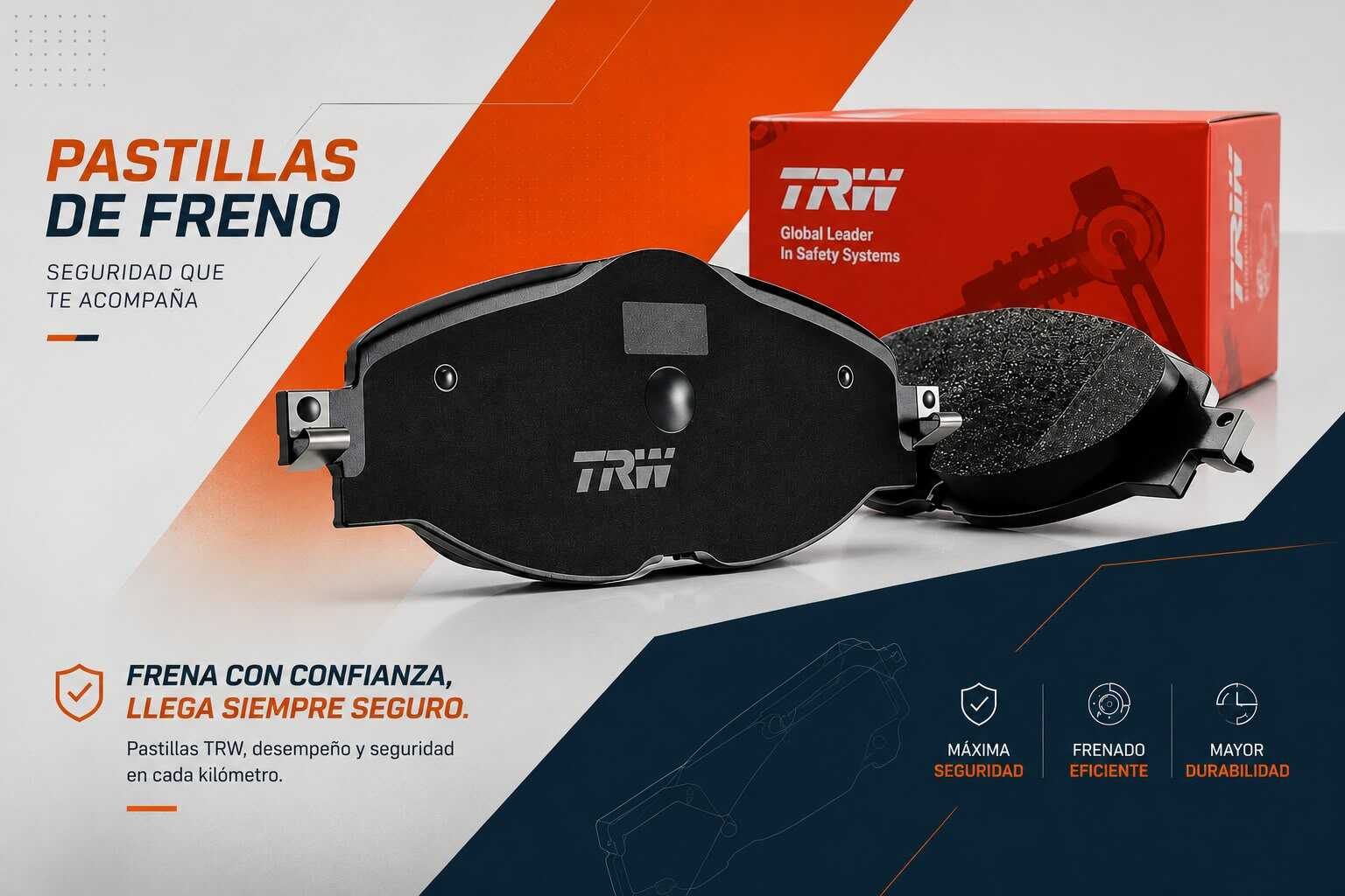 Pastilla Freno TRW GDB2146 Delantera — VOLVO XC60 (15-)